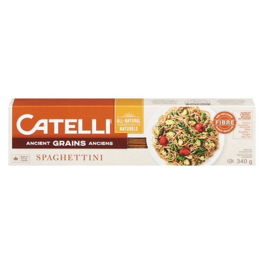 CATELLI ANCIENT GRAIN SPAGHETTINI PASTA, 24 X 340 G