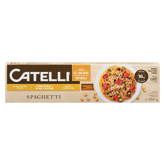 CATELLI CHICKPEA SPAGHETTI PASTA, 18 X 250 G