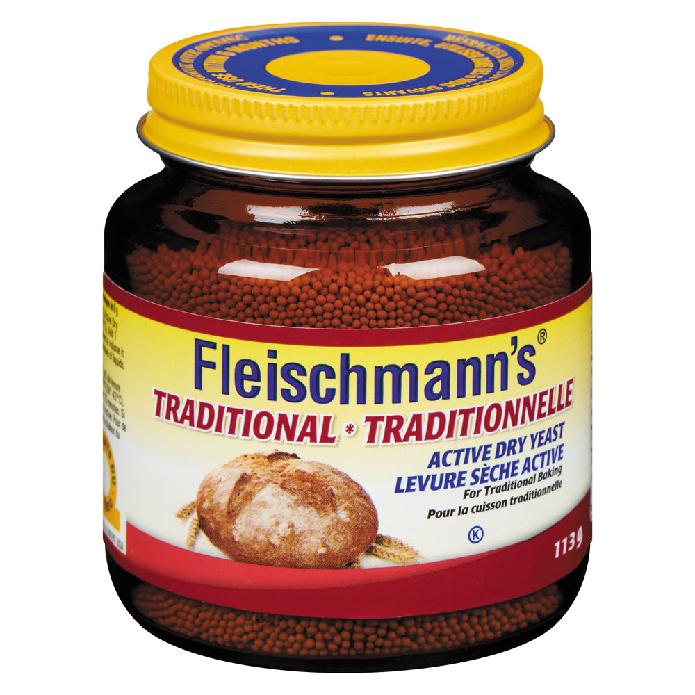 FLEISCHMANN'S TRADITIONAL YEAST, 12 X 113 G