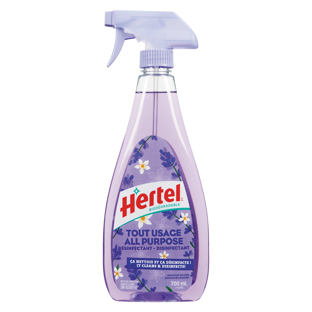 HERTEL LIQUID CLEANER JASMINE LAVENDER 12/7, 12 X 700 ML