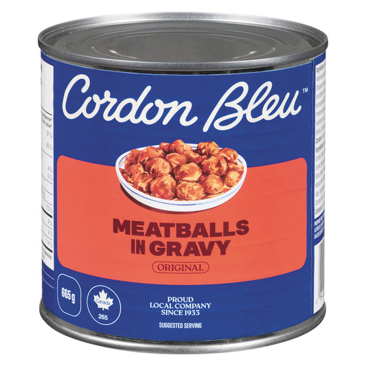 CORDONBLEU MEATBALLS ORIGINAL, 12 X 665 G