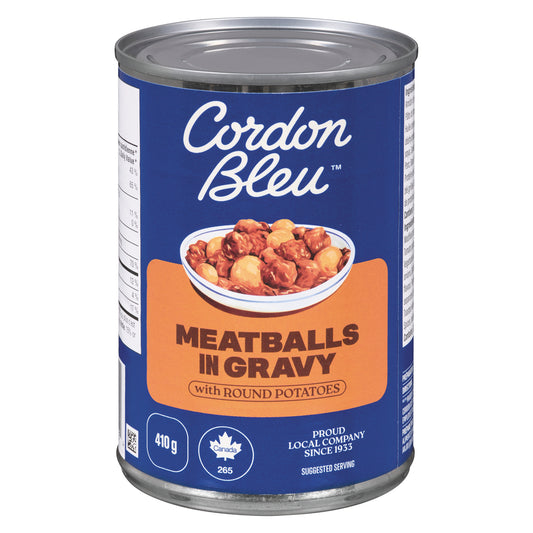 CORDONBLEU MEATBALL WITH POTATO, 24 X 410 G