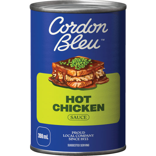 CORDONBLEU HOT CHICKEN SAUCE, 24 X 398 ML