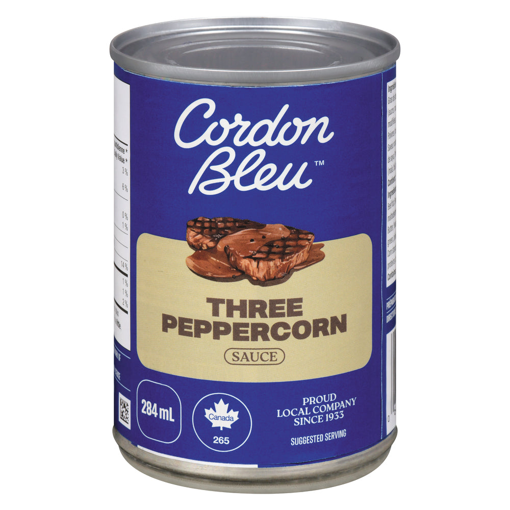 CORDONBLEU 3 PEPPERCORN SAUCE, 12 X 284 ML