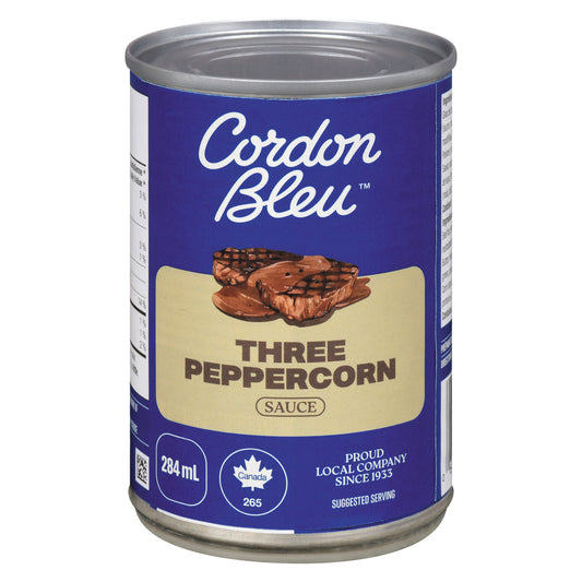 CORDONBLEU 3 PEPPERCORN SAUCE, 12 X 284 ML