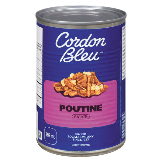 CORDONBLEU POUTINE SAUCE, 24 X 398 ML