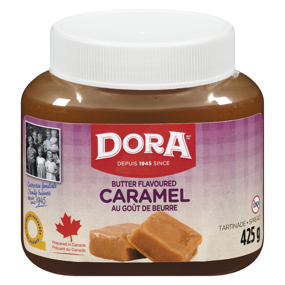 DORA BUTTER CARAMEL SPREAD, 15 X 425 G