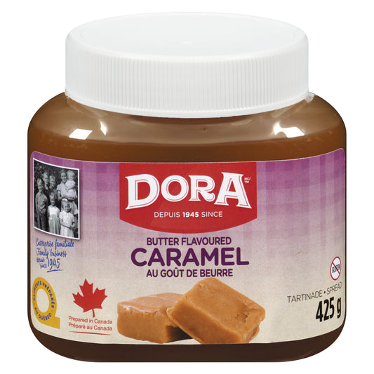 DORA BUTTER CARAMEL SPREAD, 15 X 425 G