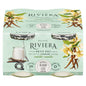 RIVIERA YOGURT 3.2% VANILLA CUP, 6 X 4 X 120 G