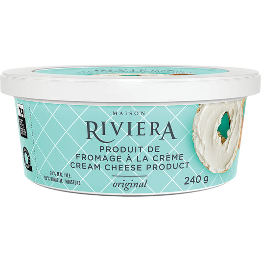 RIVIERA CREAM CHEESE, 6 X 240 G