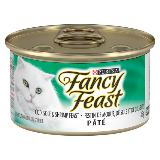 FANCFEST CAT FOOD OCEAN SOLE CREVETTE (SHRIMP), 24 X 85 G