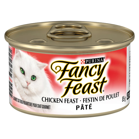 FANCFEST CAT FOOD CHICKEN PATÉ, 24 X 85 G