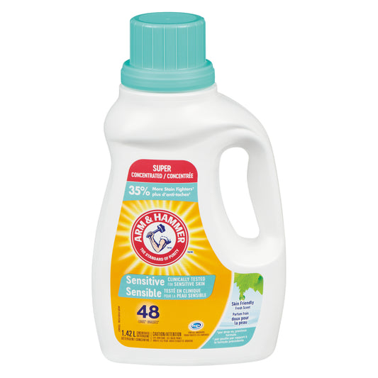 ARMHAM SENSITIVE SKIN FRESH LIQUID DETERGENT 48BR, 8 X 1.42 L