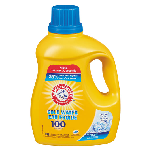 ARMHAM COLD WATER LIQUID DETERGENT 100BR, 4 X 2.960 LT