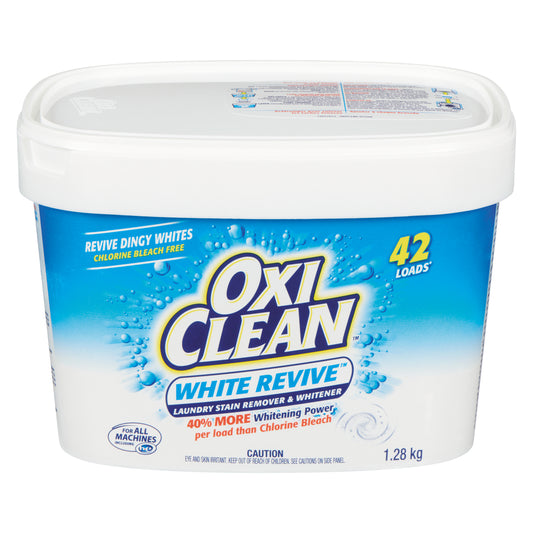 OXICLEAN MAXFORCE DETACHMENT STAIN REMOVER WHITE 42CT, 4 X 1.28 KG