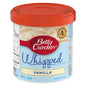 BETTY CROCKER WHIPPED CREAM VANILLA, 12 X 340 G