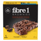 FIBRE1 FUDGE BROWNIES BARS, 12 X 125 G