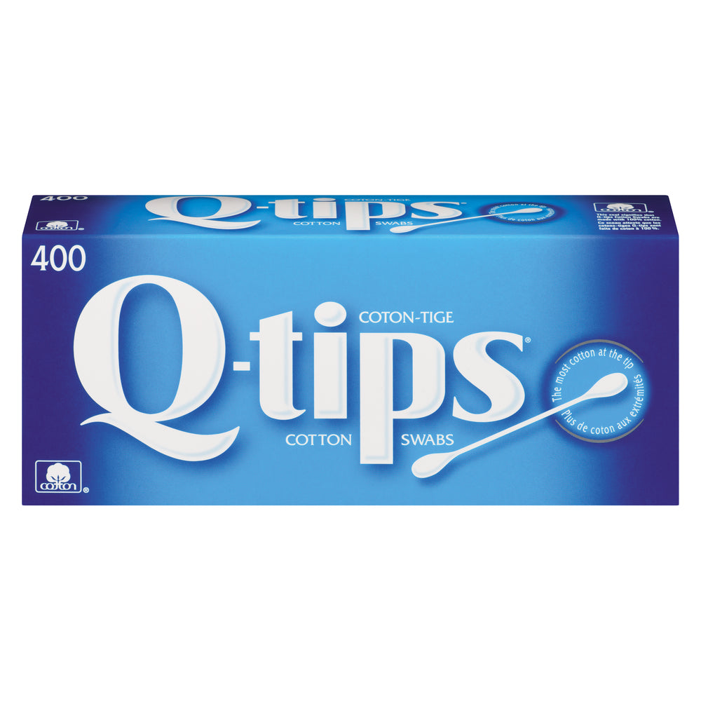 QTIPS COTTON SWABS, 12 X 400 UN