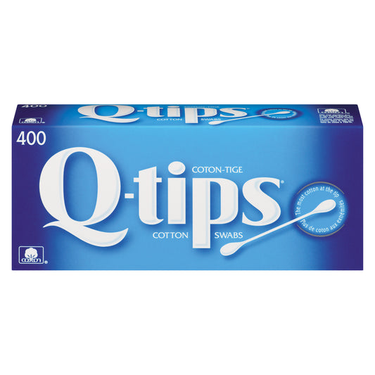 QTIPS COTTON SWABS, 12 X 400 UN