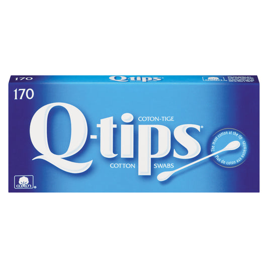 QTIPS COTTON SWAB, 6 X 170 UN