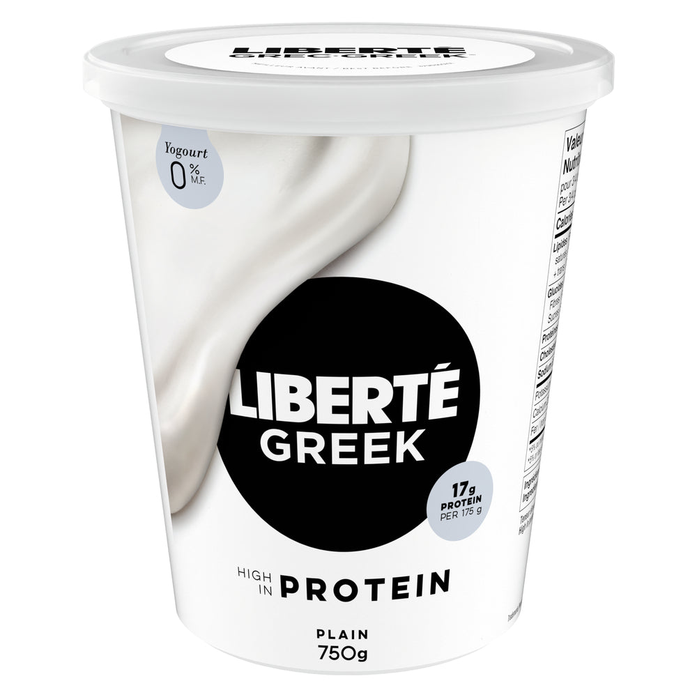 LIBERTE GREEK YOGURT 0% PLAIN, 6 X 750 G
