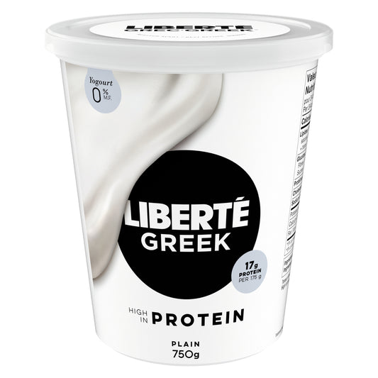 LIBERTE GREEK YOGURT 0% PLAIN, 6 X 750 G