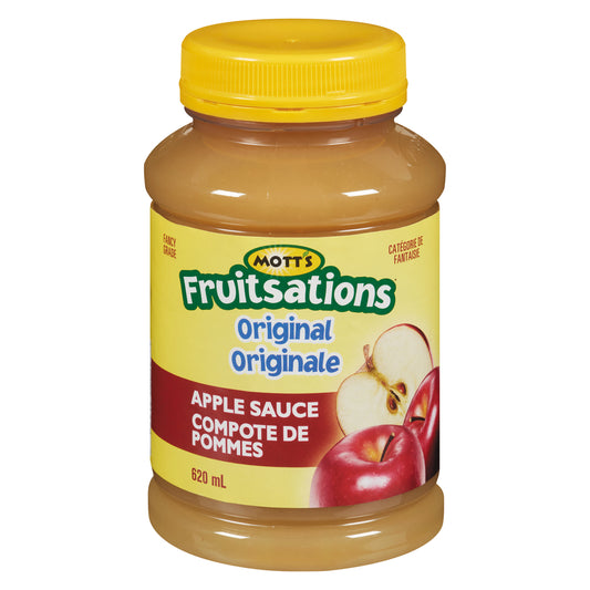 MOTTS APPLESAUCE SWEETENED, 12 X 620 ML