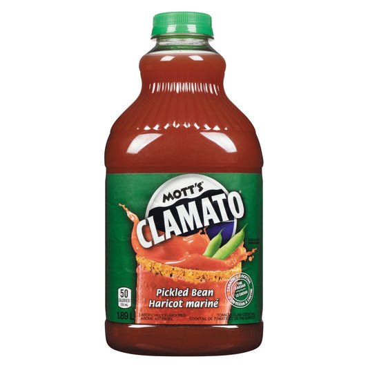 MOTTS CLAMATO MARINATED BEAN, 8 X 1.89 L
