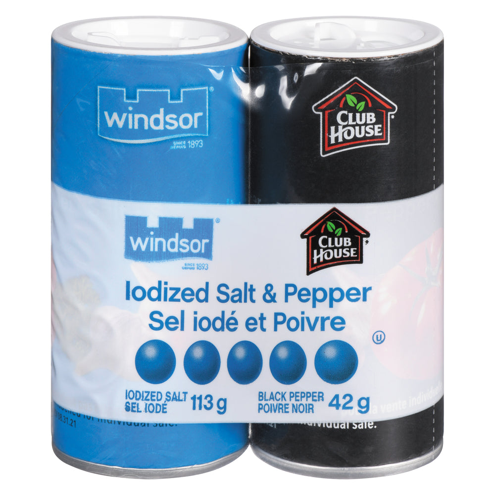 WINDSOR SALT AND PEPPER, 12 X 155 G