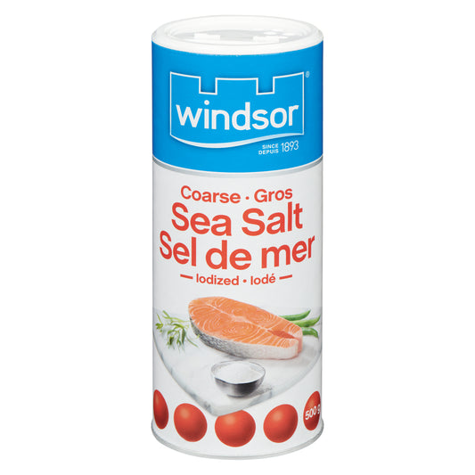WINDSOR COARSE SALT, 12 X 500 G