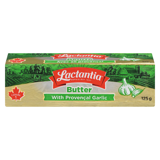 LACTANTIA GARLIC BUTTER, 32 X 125 G