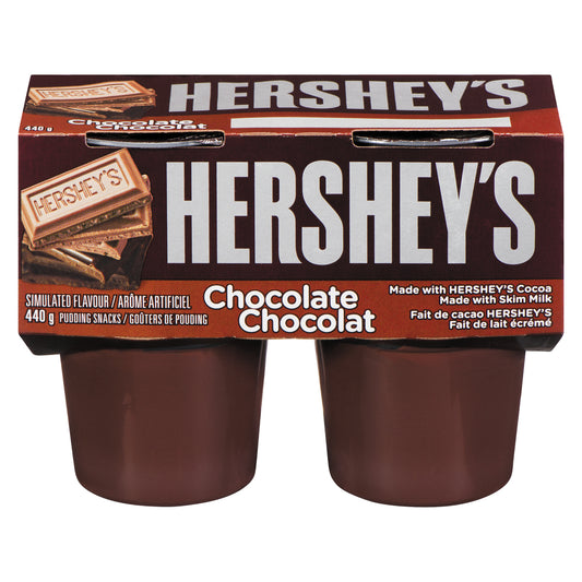 HERSHEY'S READY-TO-BAKE CHOCOLATE PUDDING, 6 X 4 X 110 G