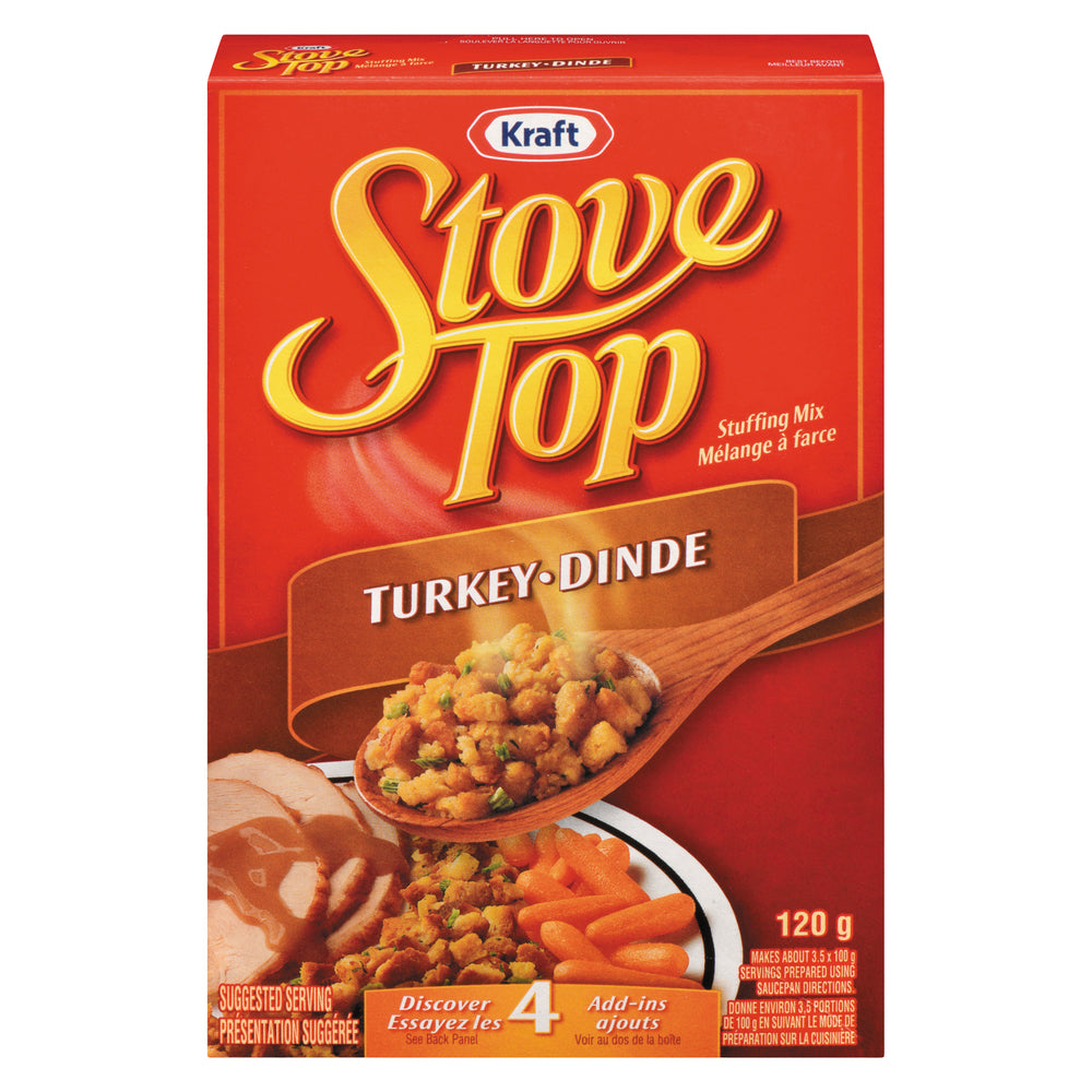 KRAFT STOVE TOP TURKEY, 12 X 120 G