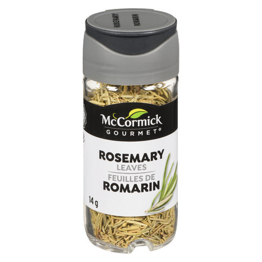 MCCORMICK GOURMET ROSEMARY LEAVES, 6 X 14 G