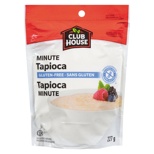 CLUBHOUSE MINUTE TAPIOCA GLUTEN-FREE, 8 X 227 G
