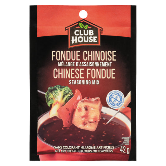 CLUBHOUSE CHINESE FONDUE MIX SGL, 12 X 42 G