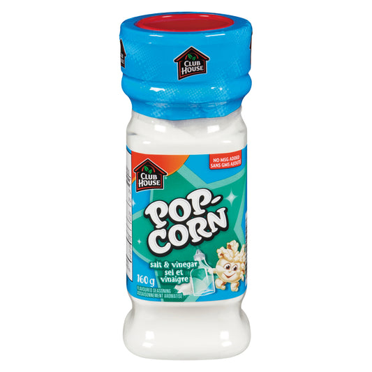 CLUBHOUSE SALT AND VINEGAR SEASONING, 6 X 160 G