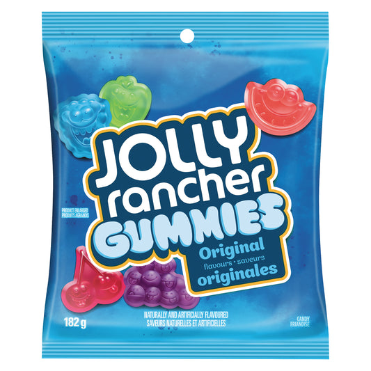 JOLLY RANCHER ORIGINAL GUMMIES CANDY, 10 X 182 G