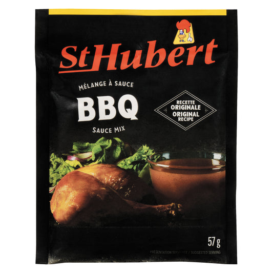 ST-HUBERT SINGLE PORTION BBQ SAUCE, 24 X 57 G