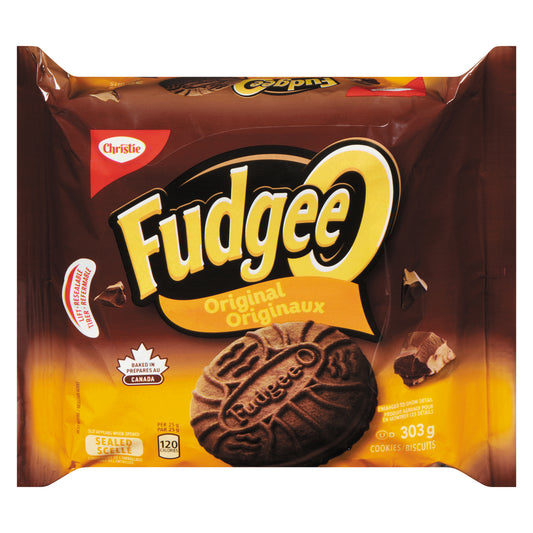 CHRISTIE FUDGEO COOKIES ORIGINAL, 12 X 303 G