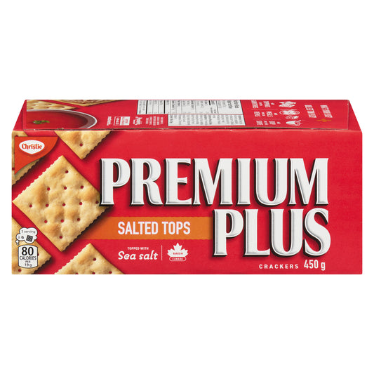 CHRISTIE PREMIUM PLUS SALTED, 12 X 450 G