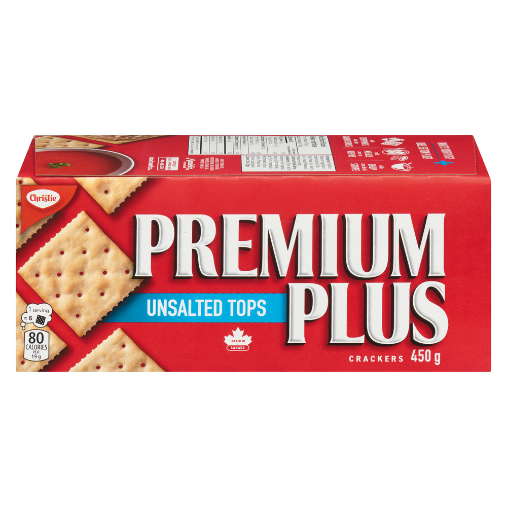 CHRISTIE PREMIUM PLUS UNSALTED, 12 X 450 G