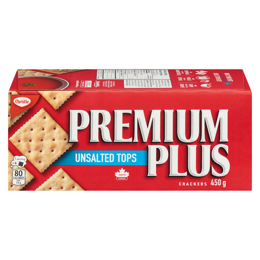 CHRISTIE PREMIUM PLUS UNSALTED, 12 X 450 G
