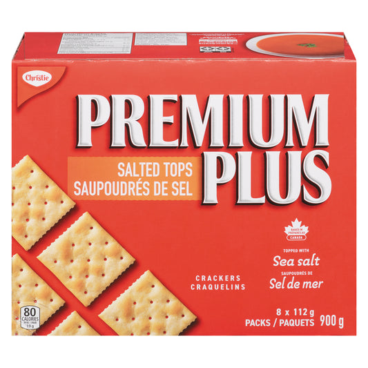 CHRISTIE PREMIUM PLUS SALTED, 6 X 900 G
