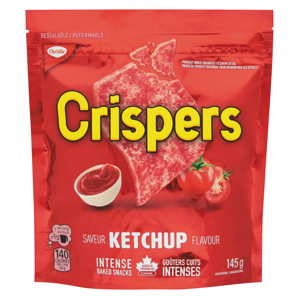 CHRISTIE CRISPERS KETCHUP, 12 X 145 G