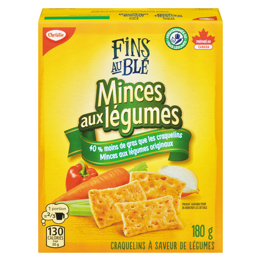 WHEAT THINS CRACKER WHITE THINS LIGHT 40%, 12 X 180 G