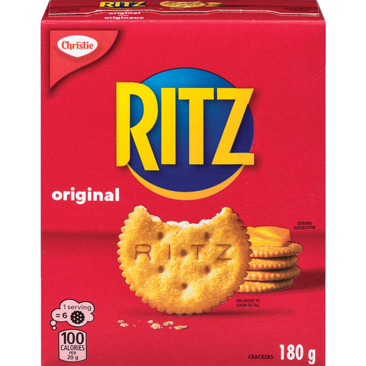 CHRISTIE RITZ CRACKER ORIGINAL, 12 X 180 G
