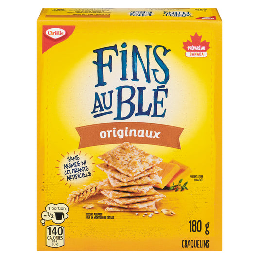 WHEAT THINS FINE WHEAT ORIGINALS, 12 X 180 G