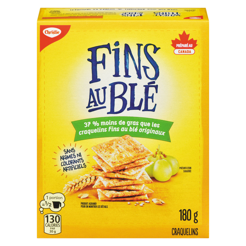 WHEAT THINS CRACKER 37% LESS FAT, 12 X 180 G