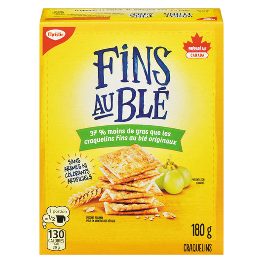 WHEAT THINS CRACKER 37% LESS FAT, 12 X 180 G